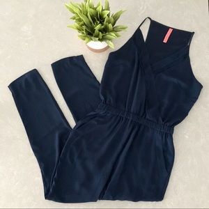 Navy one-piece